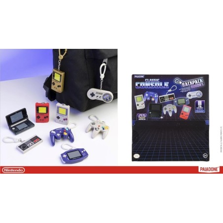 NINTENDO - Console Backpack Buddies (Display 24 Pcs)