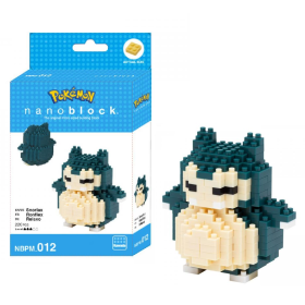 POKEMON - Ronflex - Figurine Nanoblock 10cm