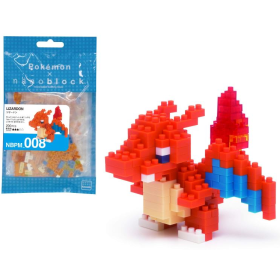 POKEMON - Dracaufeu - Figurine Nanoblock 10cm
