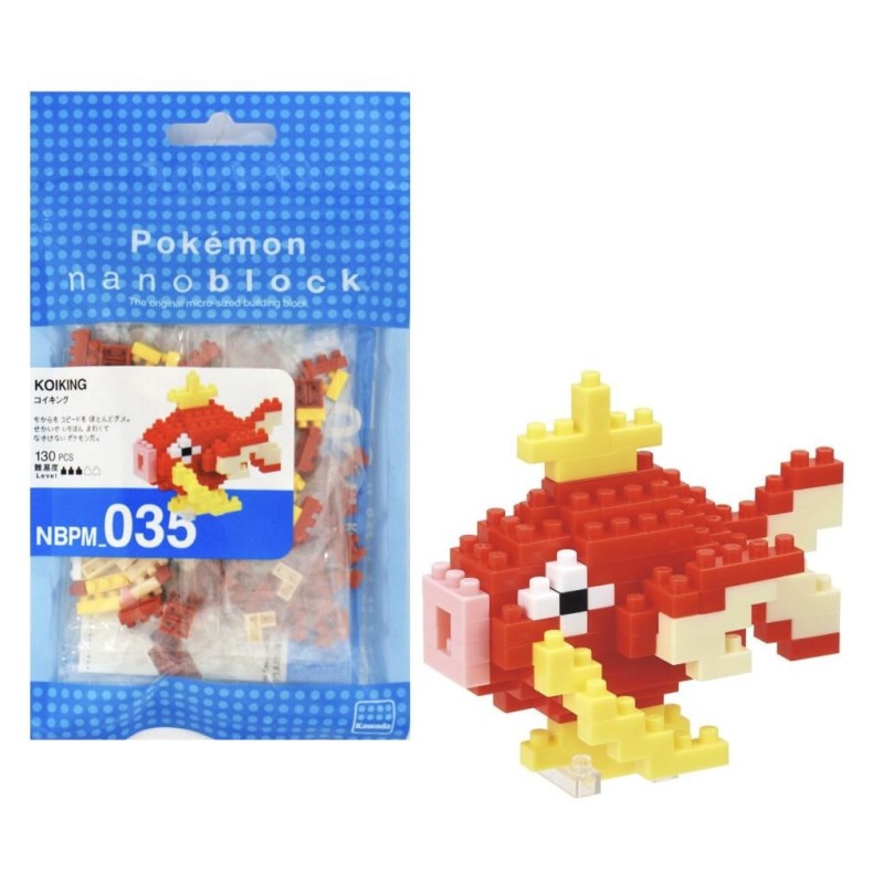 POKEMON - Magicarpe - Figurine Nanoblock 10cm POKEMON - Magicarpe - Figurine Nanoblock 10cm