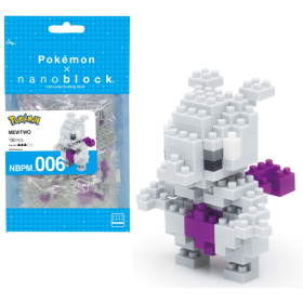 POKEMON - Mewtwo - Figurine Nanoblock 10cm