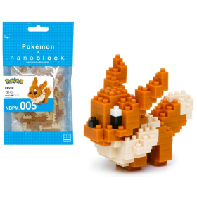 POKEMON - Evoli - Figurine Nanoblock 10cm