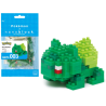 POKEMON - Bulbizarre - Figurine Nanoblock 10cm