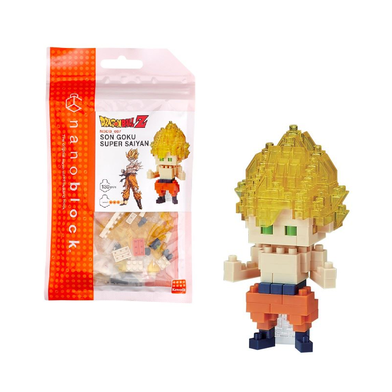 DRAGON BALL - Son Goku Super Saiyan - Figurine Nanoblock 10cm DRAGON BALL - Son Goku Super Saiyan - Figurine Nanoblock 10cm