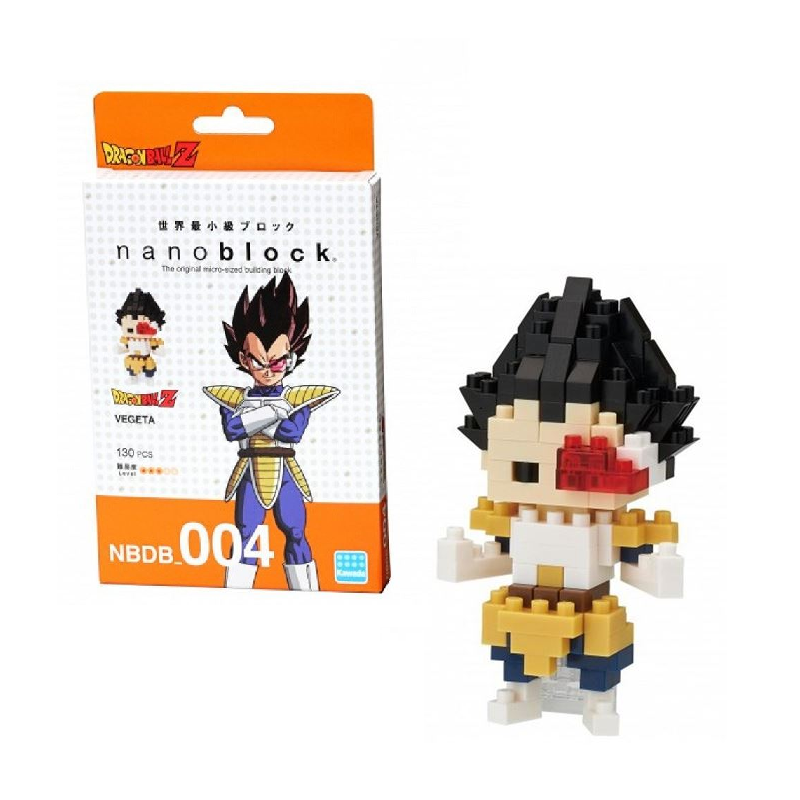 DRAGON BALL - Vegeta - Figurine Nanoblock 10cm DRAGON BALL - Vegeta - Figurine Nanoblock 10cm