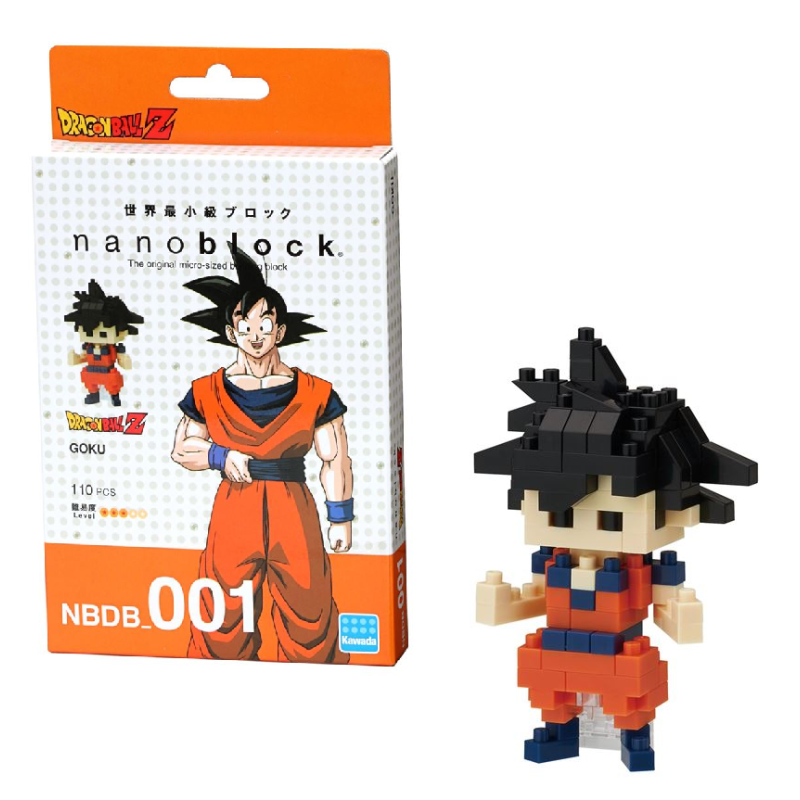 DRAGON BALL - Goku - Figurine Nanoblock 10cm DRAGON BALL - Goku - Figurine Nanoblock 10cm