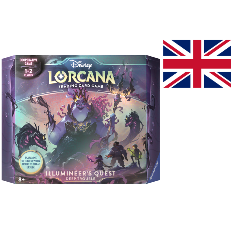 DISNEY - Lorcana - Trading Cards Mass Gift Box S1 Chap. 4 - UK DISNEY - Lorcana - Trading Cards Mass Gift Box S1 Chap. 4 - UK