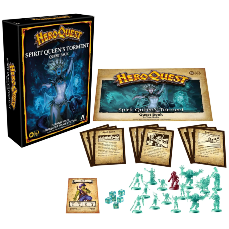 HEROQUEST - Extension : Le tourment de la Reine des Esprits (FR) HEROQUEST - Extension : Le tourment de la Reine des Esprits (FR)