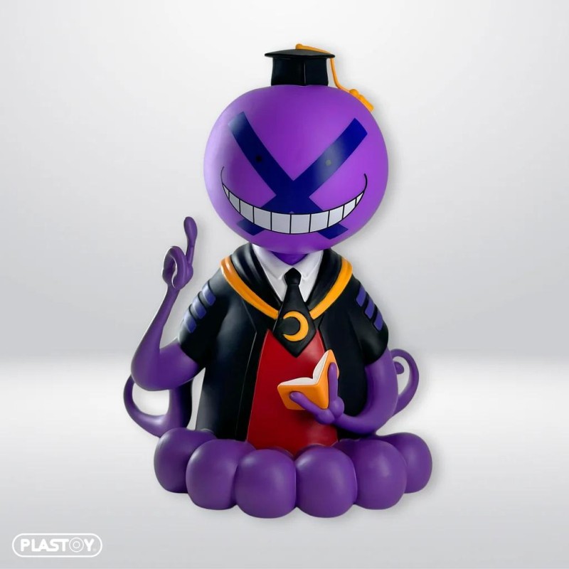 ASSASSINATION CLASSROOM - Koro Sensei "Mauve" - Tirelire PVC 16cm ASSASSINATION CLASSROOM - Koro Sensei "Mauve" - Tirelire PVC 16cm
