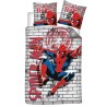 MARVEL - Parure de lit 140x200cm + 65x65cm - Spider-Man