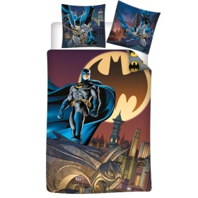 DC - Parure de lit 140x200cm + 65x65cm - Batman