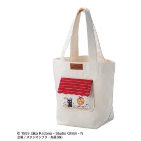 KIKI LA PETITE SORCIERE - Jiji au milieu fleurs - Tote Bag 26x32x15cm