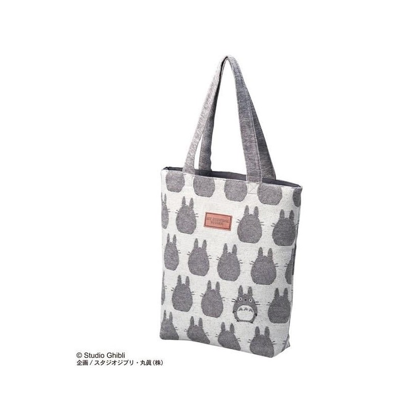 MON VOISIN TOTORO - Totoro Gris - Tote Bag 35x33x8.5cm MON VOISIN TOTORO - Totoro Gris - Tote Bag 35x33x8.5cm