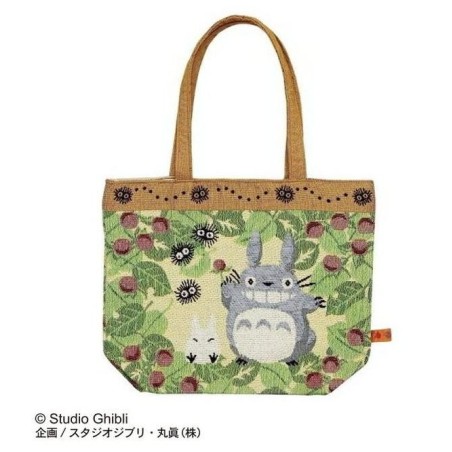 MON VOISIN TOTORO - Totoro Forêt de Fraises - Tote Bag 26x32x15cm