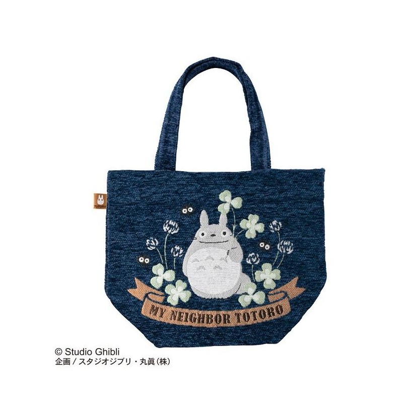 MON VOISIN TOTORO - Totoro Trèfle - Tote Bag 26x32x15cm MON VOISIN TOTORO - Totoro Trèfle - Tote Bag 26x32x15cm