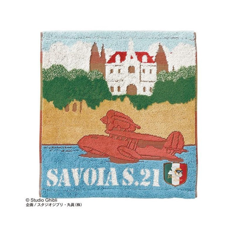 PORCO ROSSO - Savoia S.21 - Mini Serviette 34x36cm PORCO ROSSO - Savoia S.21 - Mini Serviette 34x36cm