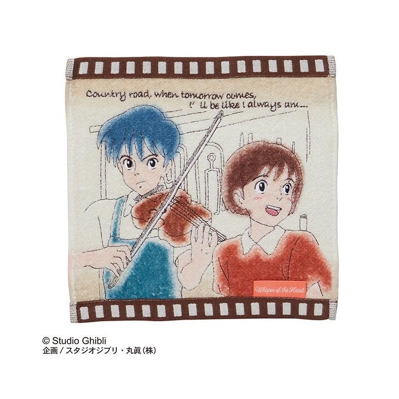 SI TU TENDS L'OREILLE - Shizuku & Seiji - Mini Serviette 25x25cm SI TU TENDS L'OREILLE - Shizuku & Seiji - Mini Serviette 25x25cm