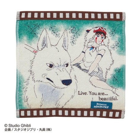 PRINCESSE MONONOKE - Cellulo San - Mini Serviette 25x25cm