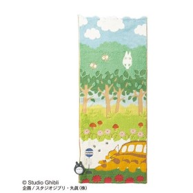 MON VOISIN TOTORO - Chatbus en chemin - Serviette 34x80cm