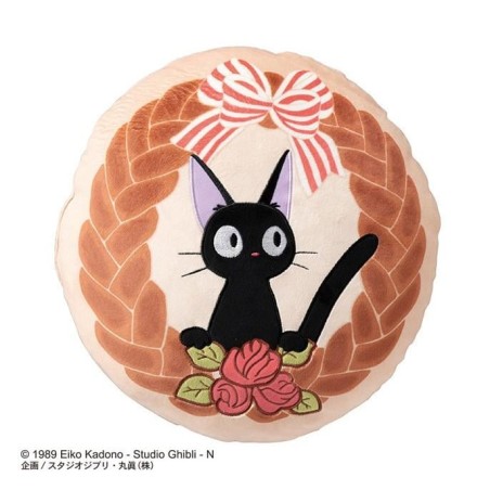 KIKI LA PETITE SORCIERE - Jiji Couronne de pain - Coussin 35x35cm