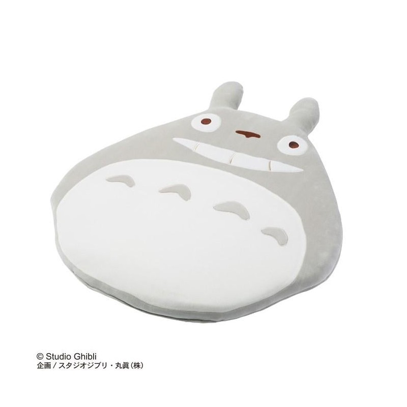 MON VOISIN TOTORO - Totoro Gris - Coussin de sieste 90x70x6cm MON VOISIN TOTORO - Totoro Gris - Coussin de sieste 90x70x6cm