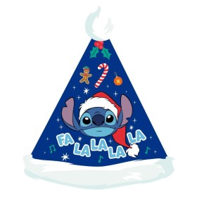 STITCH - Bonnet de Noël - 37 cm