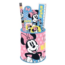 MINNIE - Set de Papeterie + Pot à Crayon - 7pc.