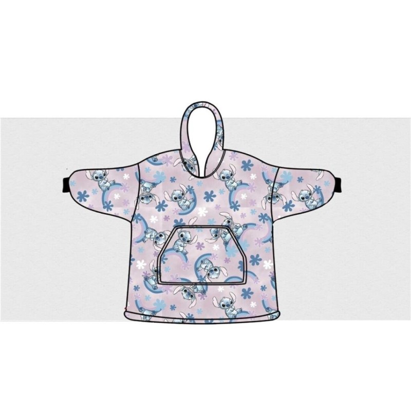LILO & STITCH - Stitch - Sweat Poncho - Taille Adulte LILO & STITCH - Stitch - Sweat Poncho - Taille Adulte