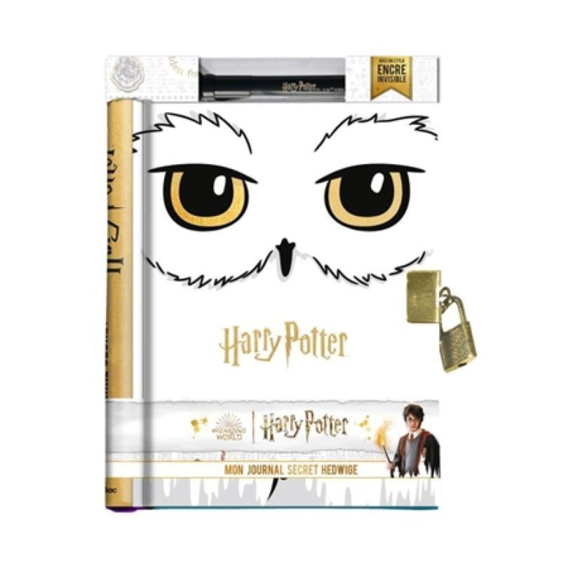 HARRY POTTER - Mon journal secret Hedwige (avec encre invisible) HARRY POTTER - Mon journal secret Hedwige (avec encre invisible)