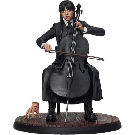 MERCREDI avec son Violoncelle -  Figurine 15cm