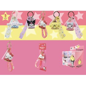 HELLO KITTY - Donuts Series - Assortiment 12 Porte-Clés 15.5cm