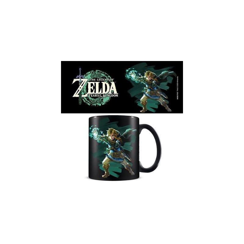 LEGEND OF ZELDA TEARS OF THE KINGDOM - Sacred Power - Black Mug 315ml LEGEND OF ZELDA TEARS OF THE KINGDOM - Sacred Power - Black Mug 315ml