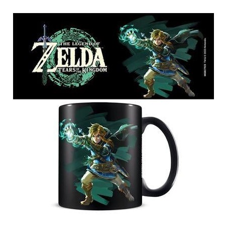LEGEND OF ZELDA TEARS OF THE KINGDOM - Sacred Power - Black Mug 315ml