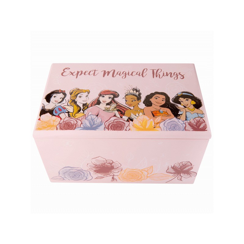 PRINCESSES - Boîte à Bijoux en Bois - 18x 11,5x 10 cm PRINCESSES - Boîte à Bijoux en Bois - 18x 11,5x 10 cm