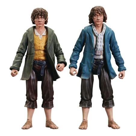 LE SEIGNEUR DES ANNEAUX - Pack 3X2 Figurines 10cm