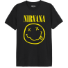 NIRVANA - Smiley Logo - T-Shirt Homme (XXL)
