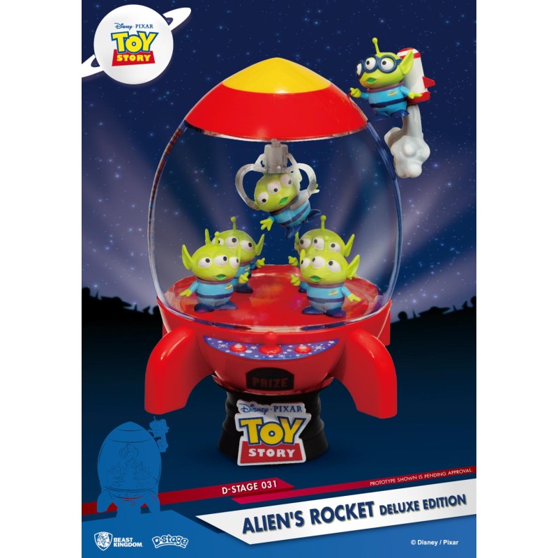 TOY STORY - Alien's Rocket "Deluxe Edition" - Diorama D-Stage 15cm TOY STORY - Alien's Rocket "Deluxe Edition" - Diorama D-Stage 15cm