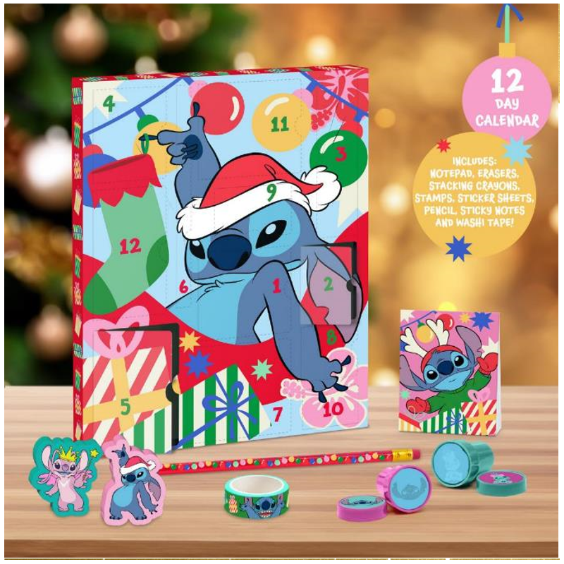 LILO & STITCH - Stationery - Calendrier de l'Avent 12 jours LILO & STITCH - Stationery - Calendrier de l'Avent 12 jours