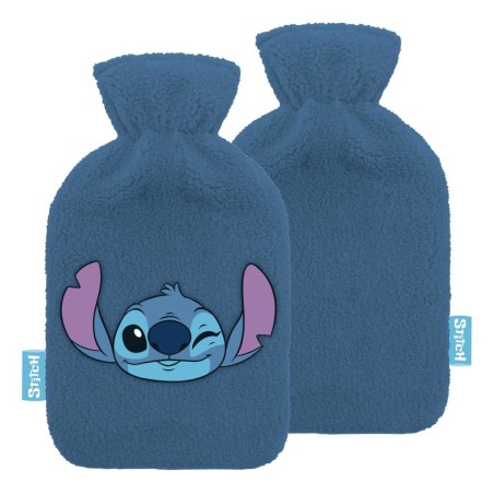 STITCH - Bouillotte Peluche & Brodée