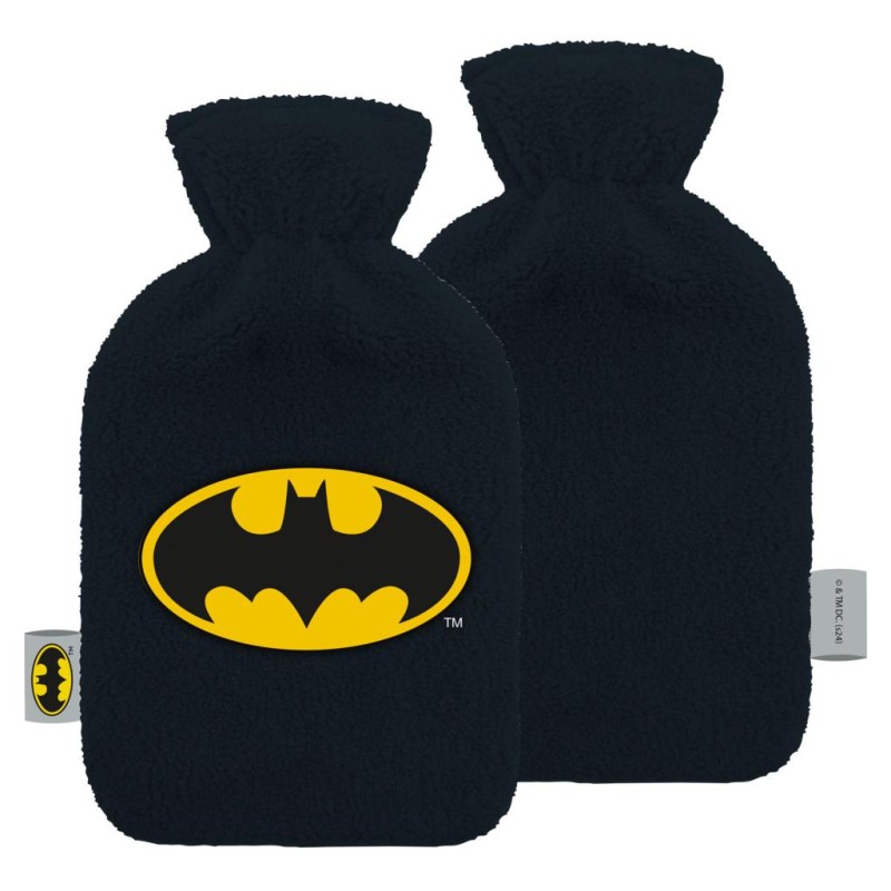 BATMAN - Logo - Bouillotte Peluche & Brodée BATMAN - Logo - Bouillotte Peluche & Brodée