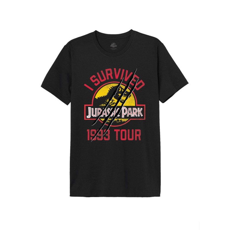 JURASSIC PARK - I survived 1993 tour - T-Shirt (M) JURASSIC PARK - I survived 1993 tour - T-Shirt (M)