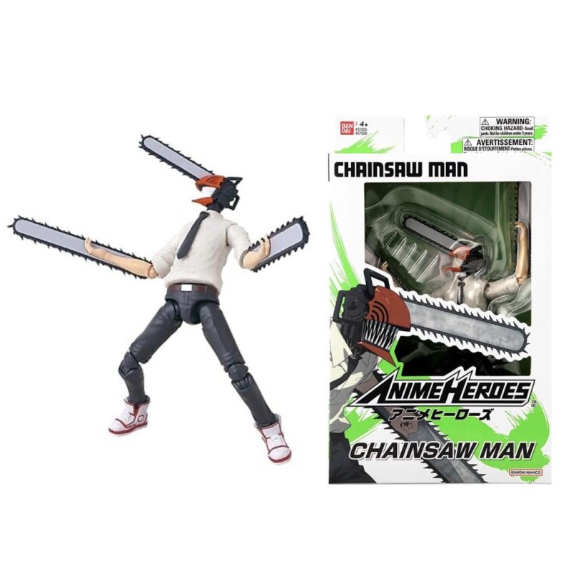 CHAINSAW MAN - Chainsaw Man - Figurine Anime Heroes 17cm CHAINSAW MAN - Chainsaw Man - Figurine Anime Heroes 17cm