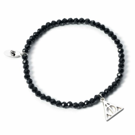 HARRY POTTER - Reliques de la Mort -Charme en Argent & Bracelet Perles