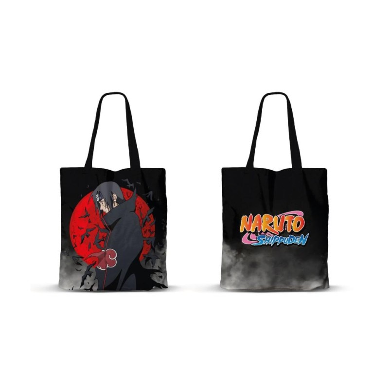 NARUTO - Itachi Uchiwa - Tote Bag Premium '40x33x1cm' NARUTO - Itachi Uchiwa - Tote Bag Premium '40x33x1cm'