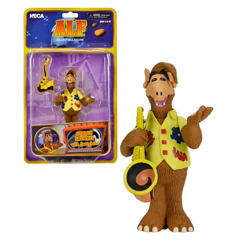 ALF - Alf avec Saxophone - Figurine Toony Classic 15cm ALF - Alf avec Saxophone - Figurine Toony Classic 15cm