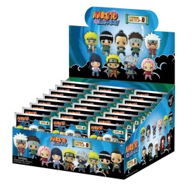 NARUTO SHIPPUDEN - Series 1 - 3D Foam Bag Clip (Display 24 Pcs)