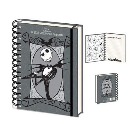 L'ETRANGE NOEL DE MONSIEUR JACK - Spooky - Carnet de notes A5