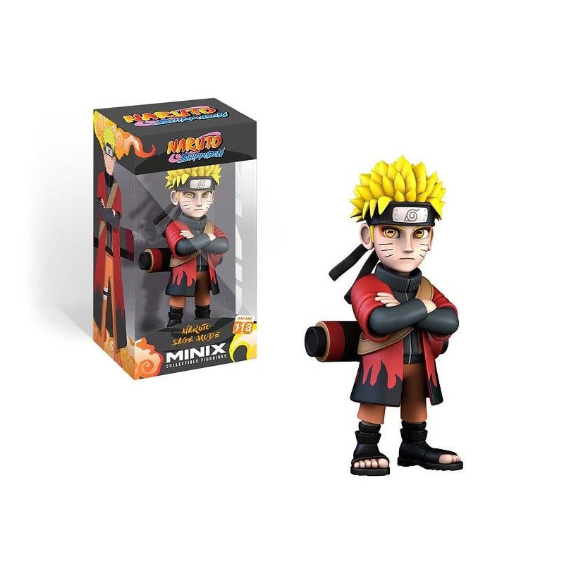 NARUTO - Naruto avec cape - Figurine Minix 12cm NARUTO - Naruto avec cape - Figurine Minix 12cm
