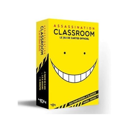 ASSASSINATION CLASSROOM - Le jeu de cartes