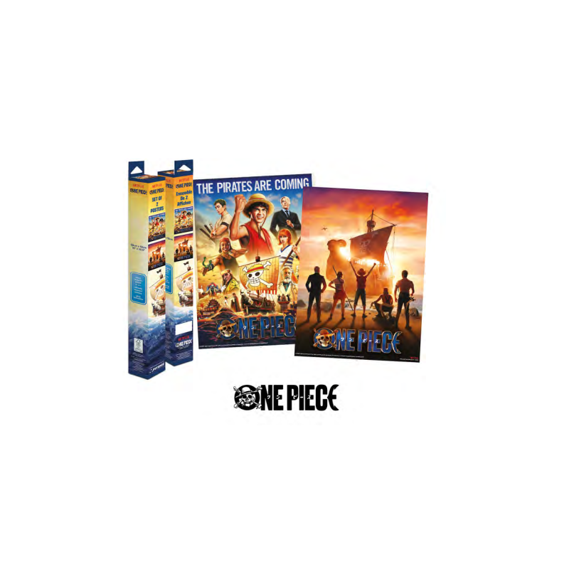 ONE PIECE - Live Action - Set 2 Posters 52 x 38cm ONE PIECE - Live Action - Set 2 Posters 52 x 38cm